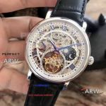 Patek Philippe Skeleton Replica Watch Stainless Steel Case